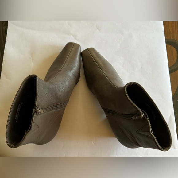 Jeffrey Campbell Brown Ichabod Square Toe Booties Size 8 - Picture 9 of 12